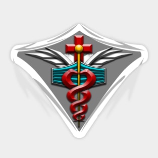 Healthcare Heroes Emblem Sticker